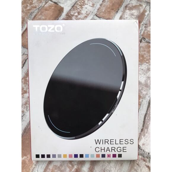 TOZO W1 Wireless Charger Aluminum Fast Charging Pad with USB-C Cable Universal - Picture 2 of 4